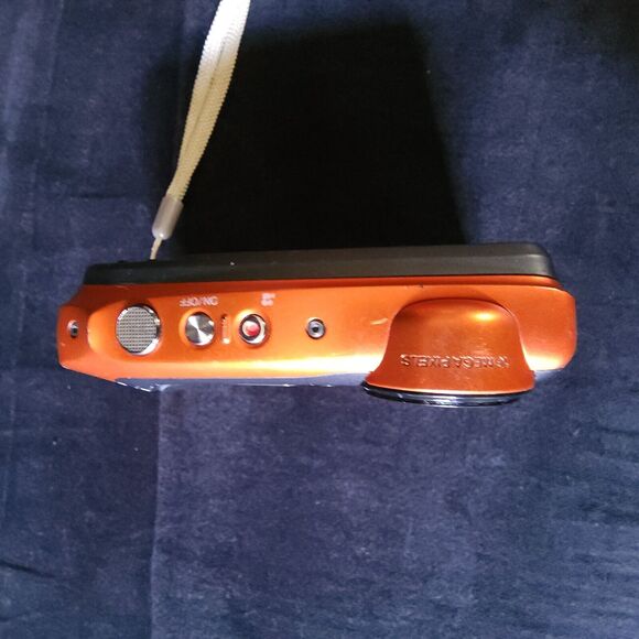 Fujifilm FinePix XP90 Orange 16.4 MP 5x Optical Zoom Digital Camera TESTED Works - Picture 5 of 9